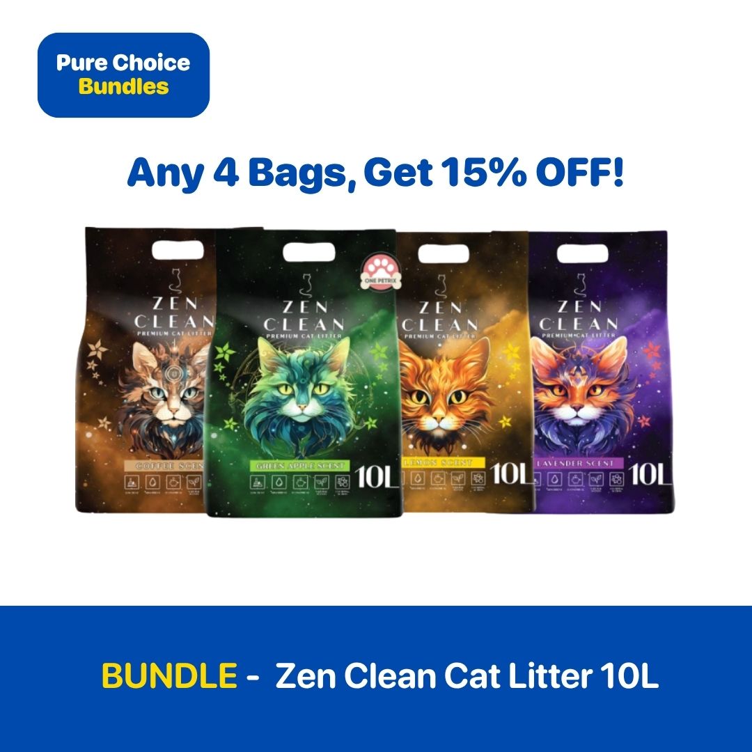 Bundle - Zen Clean Cat Litter 10L/8kg