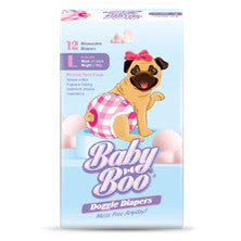 Baby Boo Pet Diaper for Female Girl Dog in XS S M L Sizes image 4