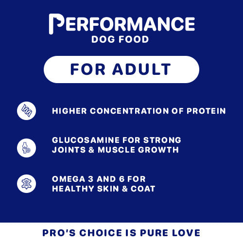 Performance Dog Food: Performance Puppy and Adult Lamb, Beef Vegetables Flavor 7kg image 7