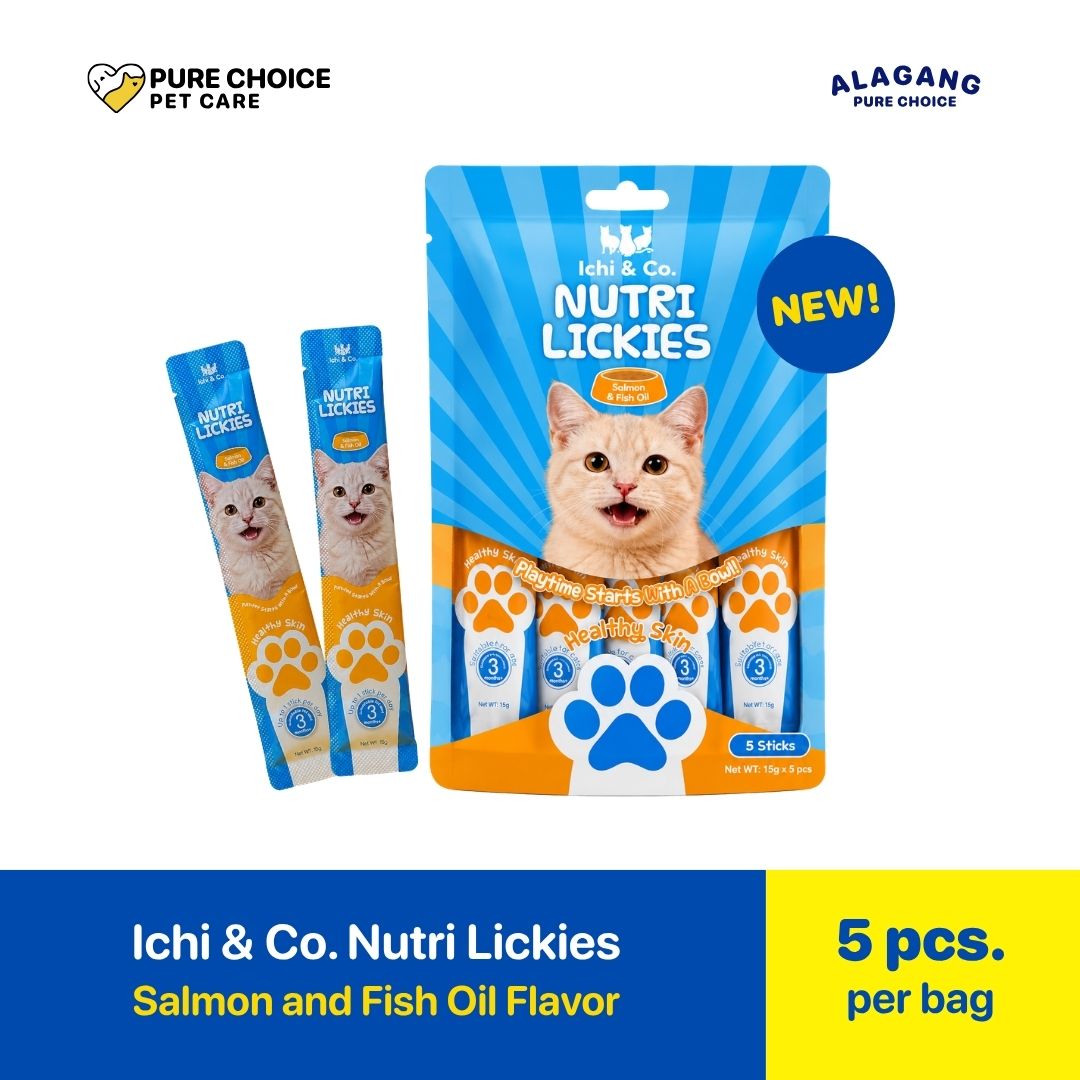 Pure Choice - Ichi & Co. Nutri Lickies Cat Wet Treats Salmon and Fish Oil Flavor 75g