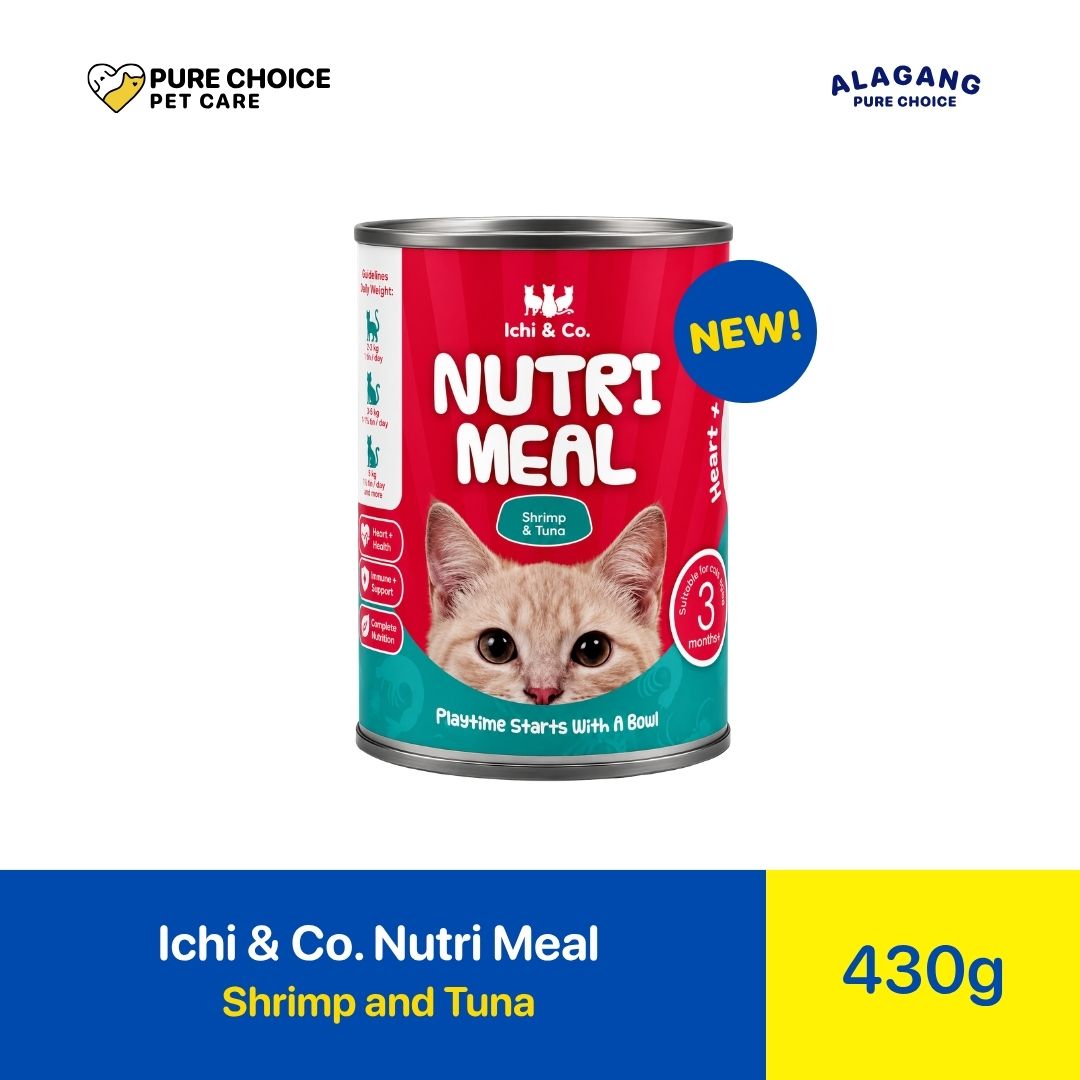 Pure Choice - Ichi & Co. Nutri Meal Cat Wet Food Shrimp and Tuna Flavor 430g