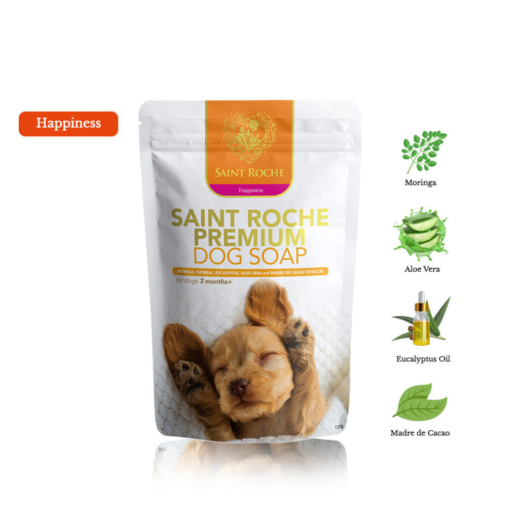 Saint Roche Premium Dog Soap 135g - Happiness image
