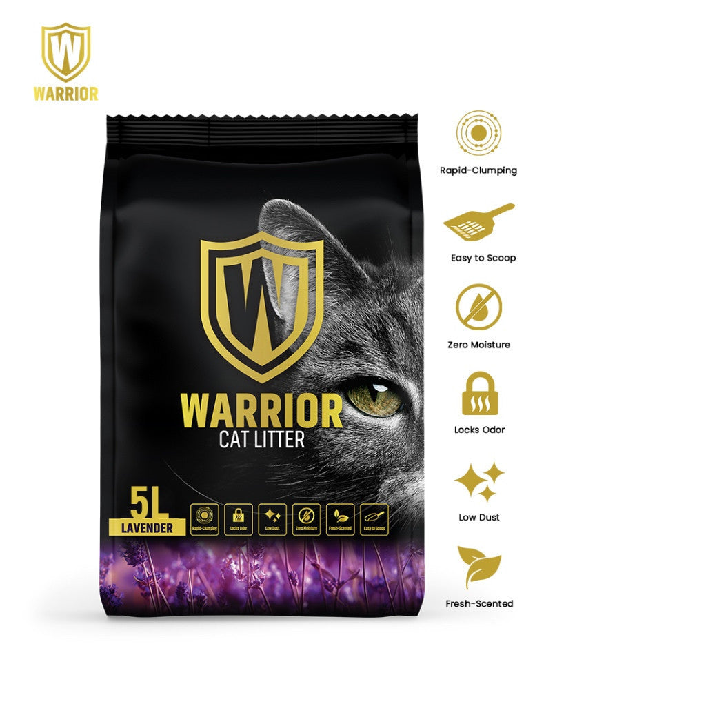Warrior Cat Litter Premium 5L Litter image 2