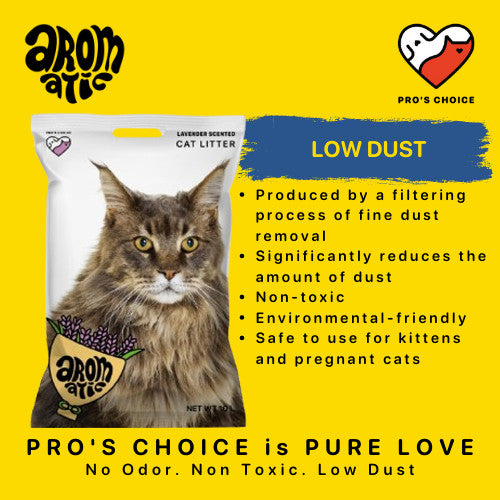 Aromatic Cat Litters 10L/8kg: Apple, Lemon, Coffee and Lavander Scents image 7
