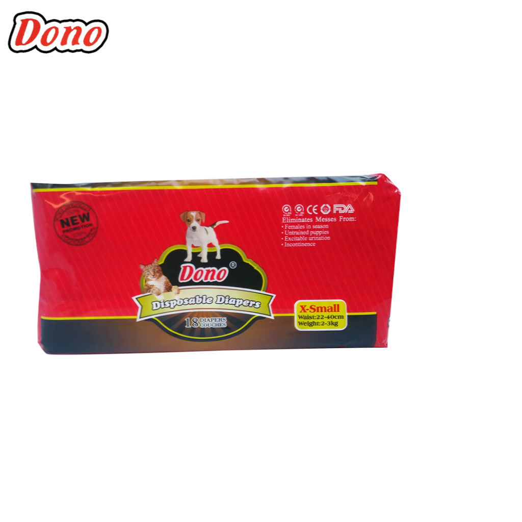Dono Female Dog Diaper - XS Small Medium Large XL image 6