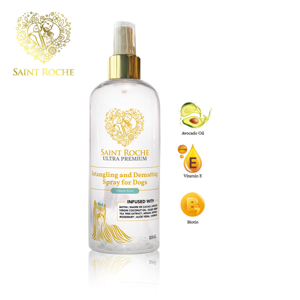 Saint Roche Ultra Premium Detangling and Dematting Spray for Dogs image 4