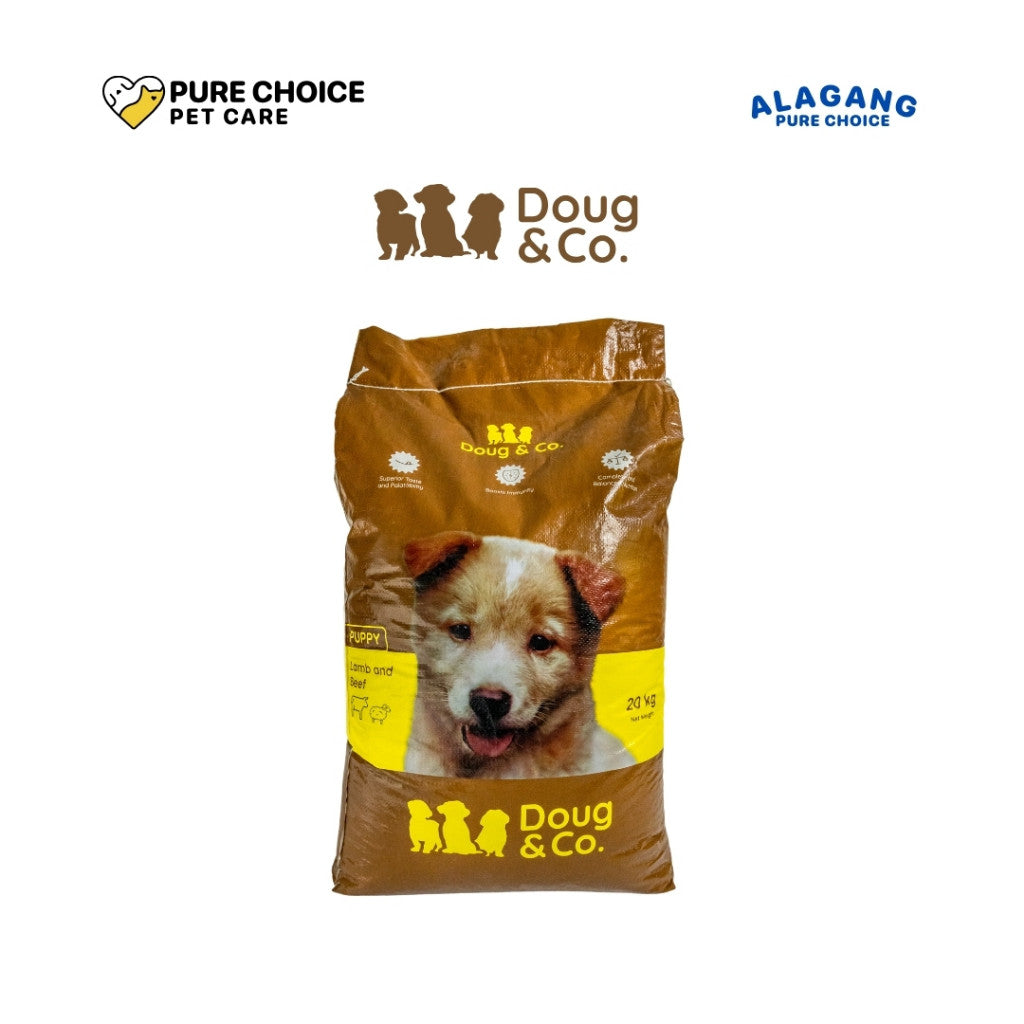 Doug & Co. Puppy and Adult Lamb & Beef 20kg image 2