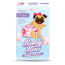 Baby Boo Pet Diaper for Female Girl Dog in XS S M L Sizes image 2