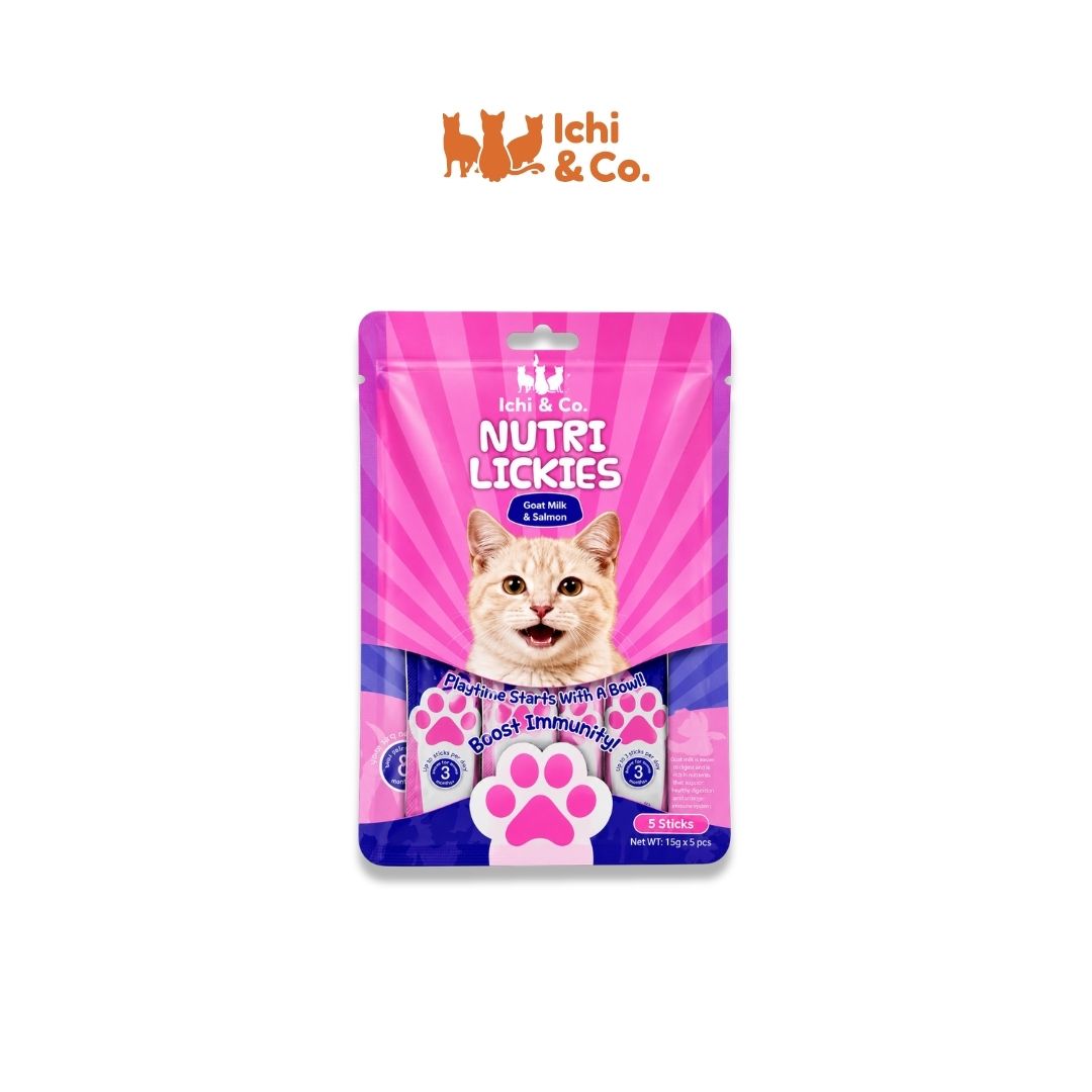 Ichi & Co. Nutri Lickies Cat Wet Treats (15g x 5 Sticks) 75g