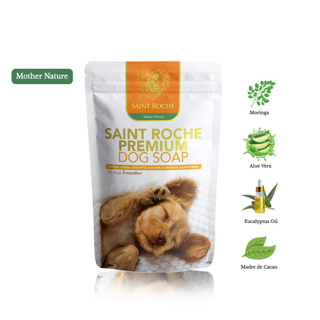 Saint Roche Premium Dog Soap 135g - Mother Nature image