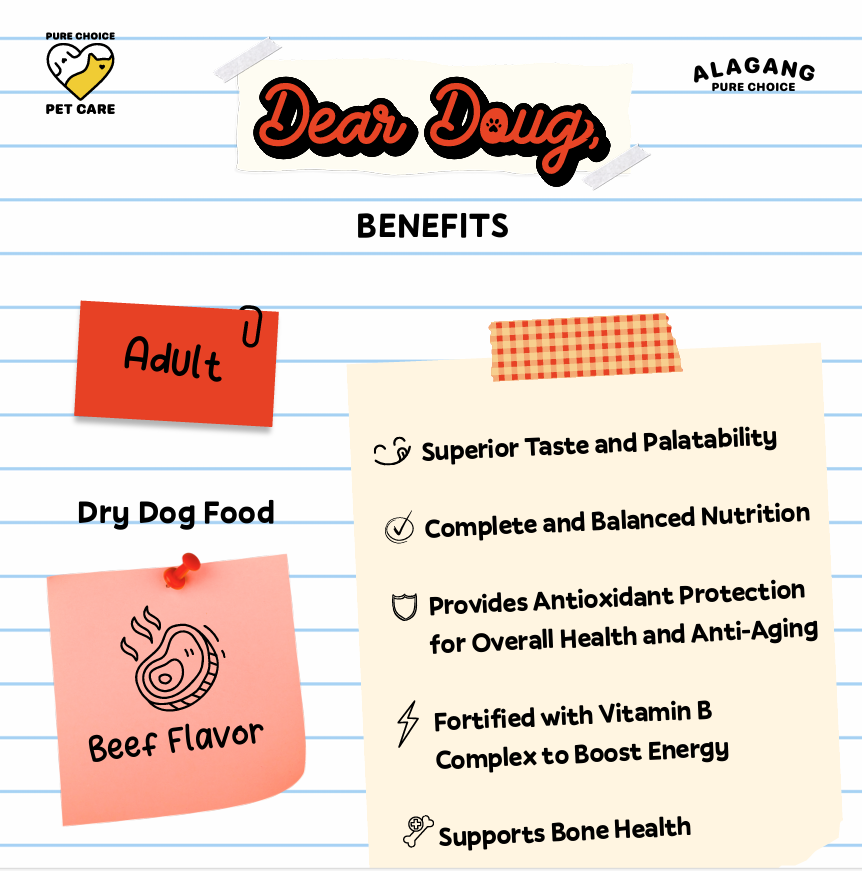 Dear Doug Dry Dog Food 20kg