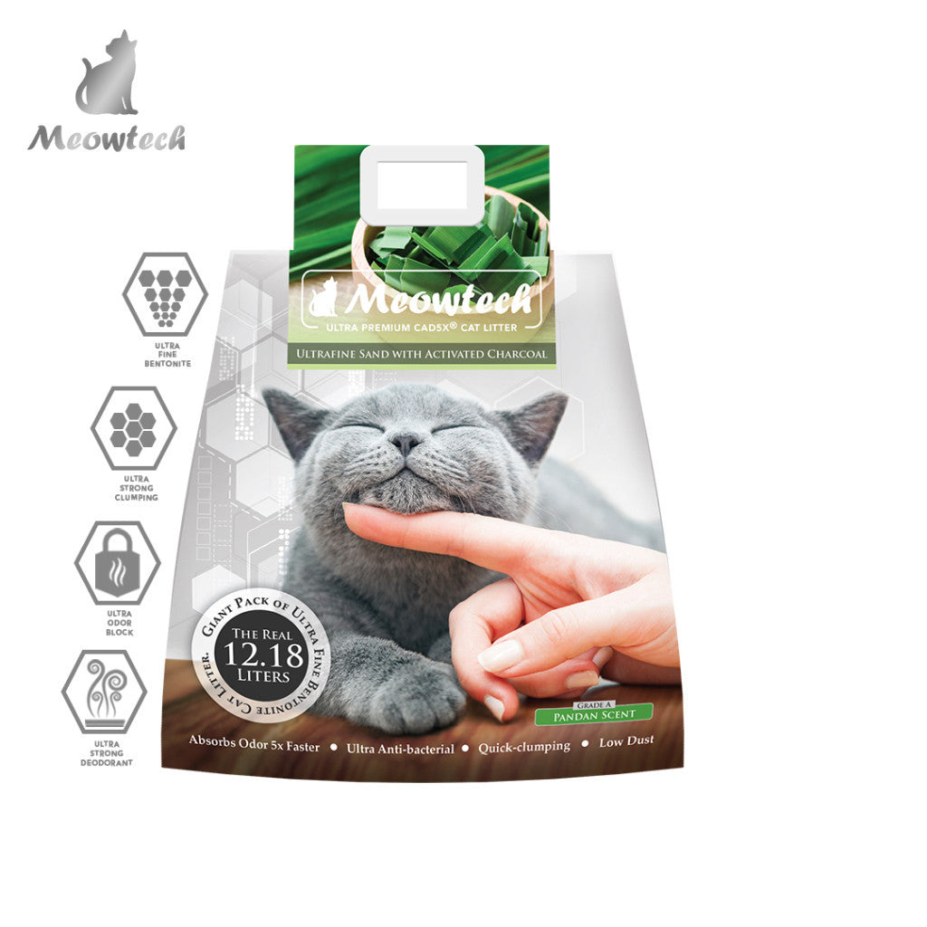 Meowtech Bentonite Scented Cat Litter 12.18L image 5