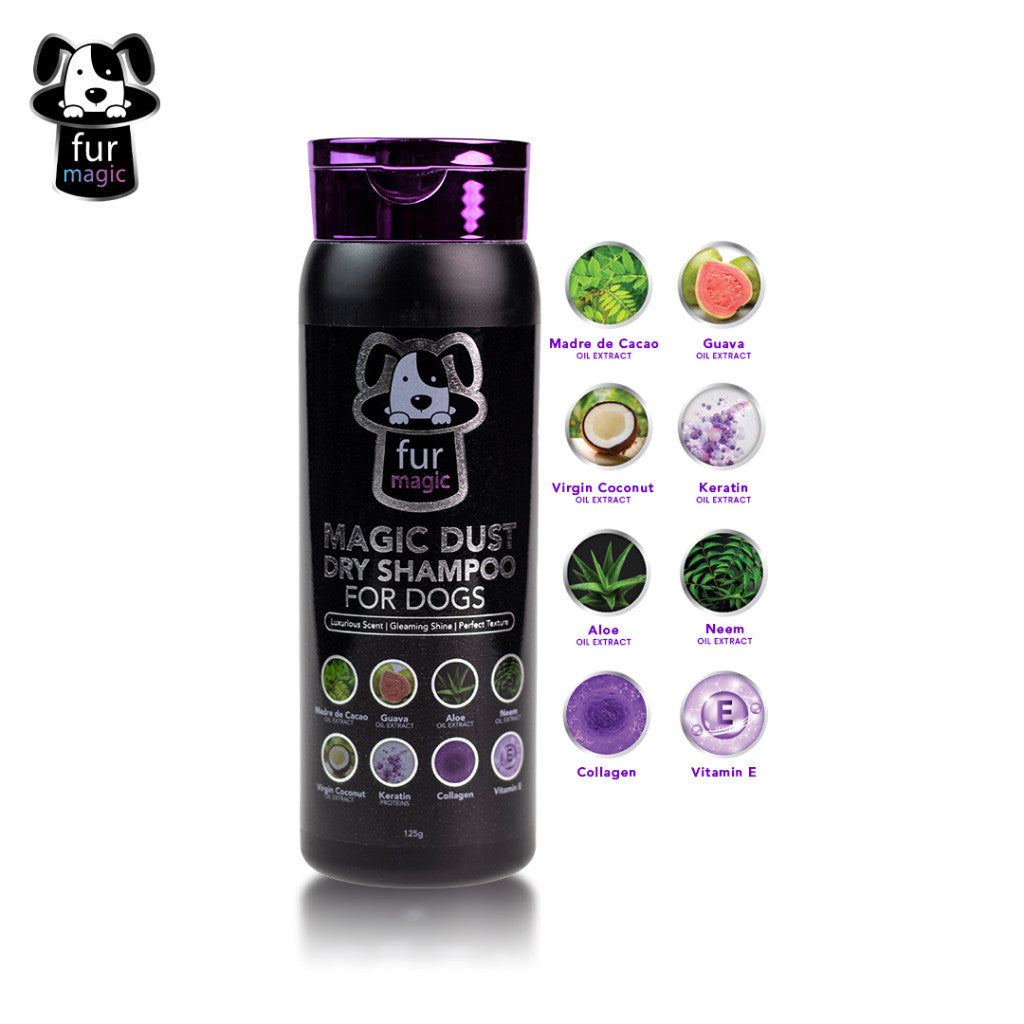 FurMagic Premium Dry Shampoo 125g Fur Magic - Violet image