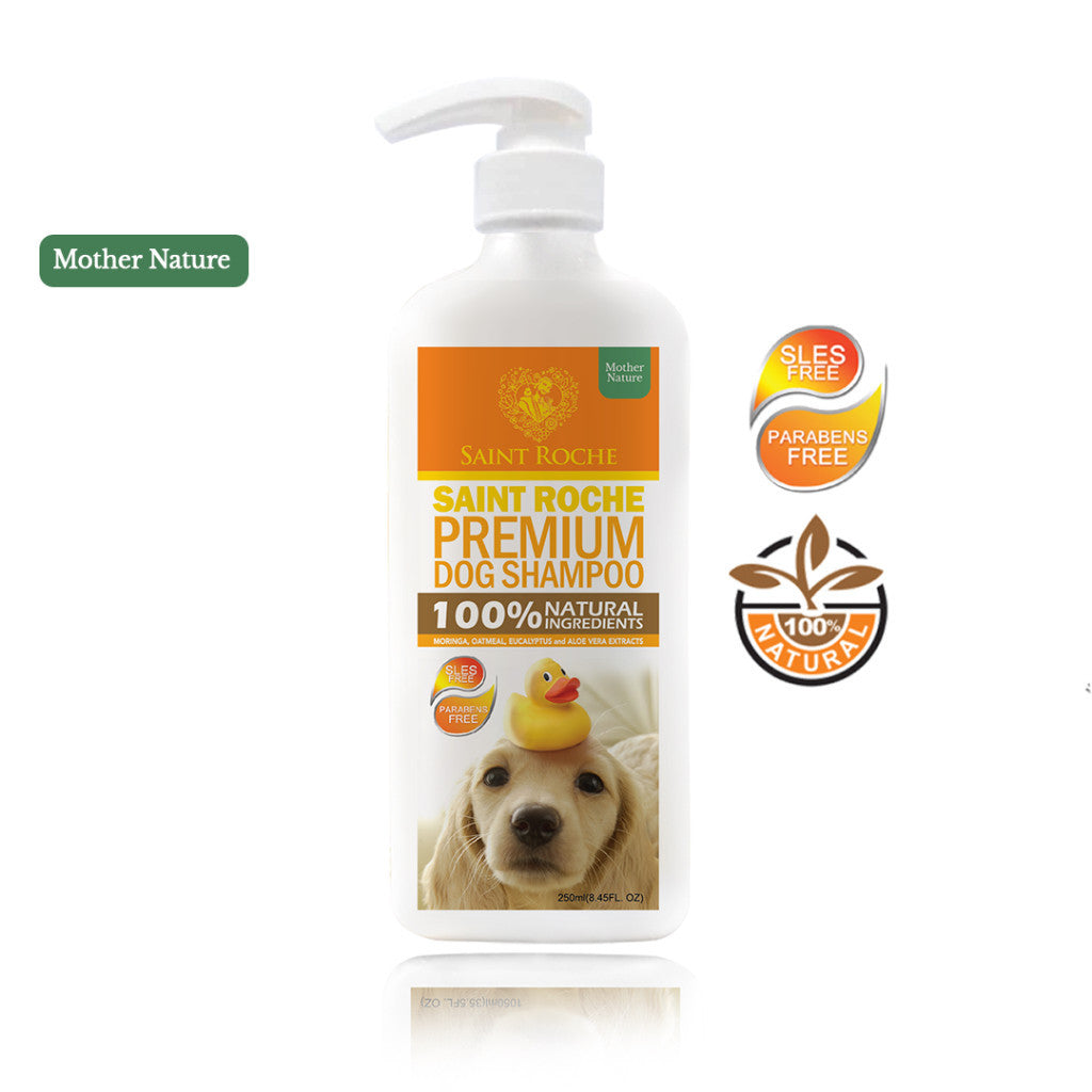 Saint Roche Premium Dog Shampoo in 250ML 628ML - Mother Nature, 250 ML image