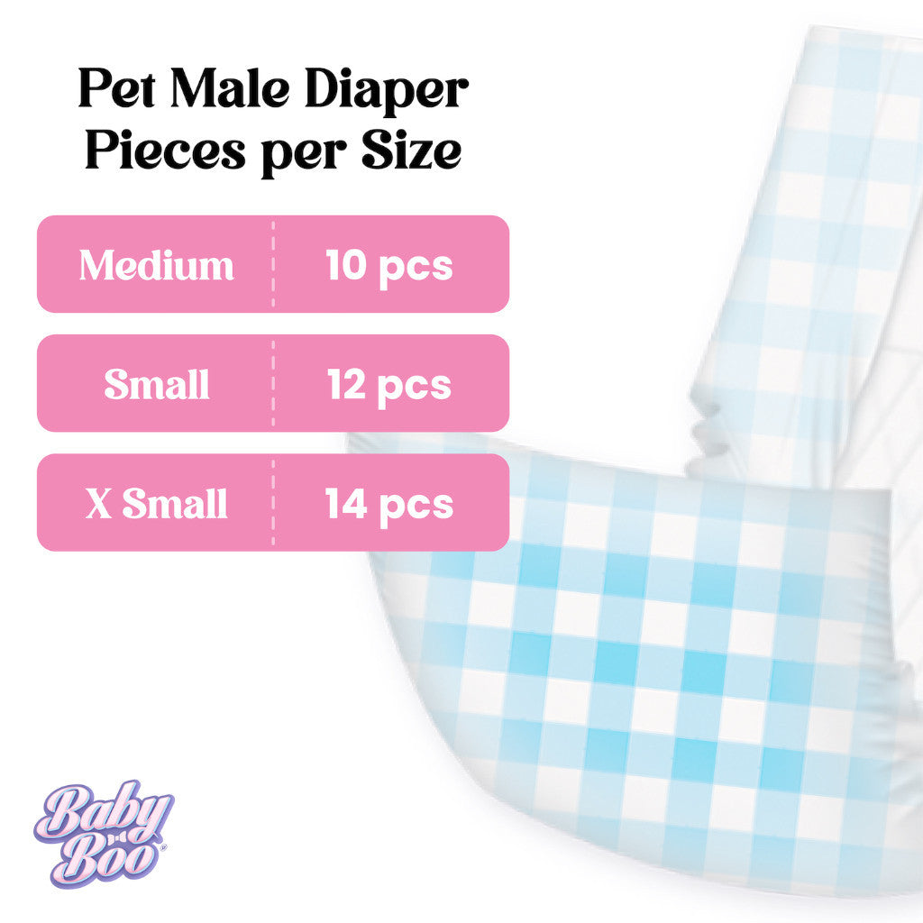 Baby Boo Male Boy Dog Diaper (XS-M) for potty training image 3