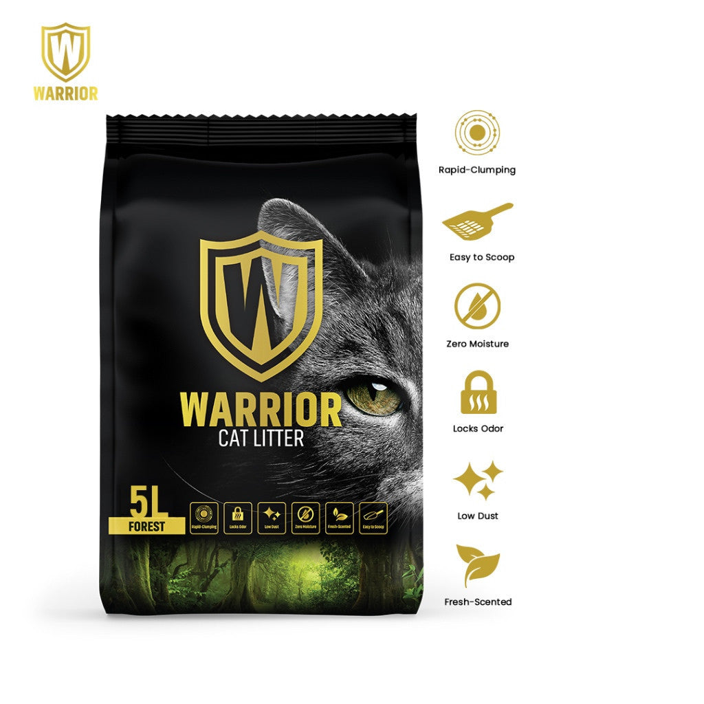 Warrior Cat Litter Premium 5L Litter image 7