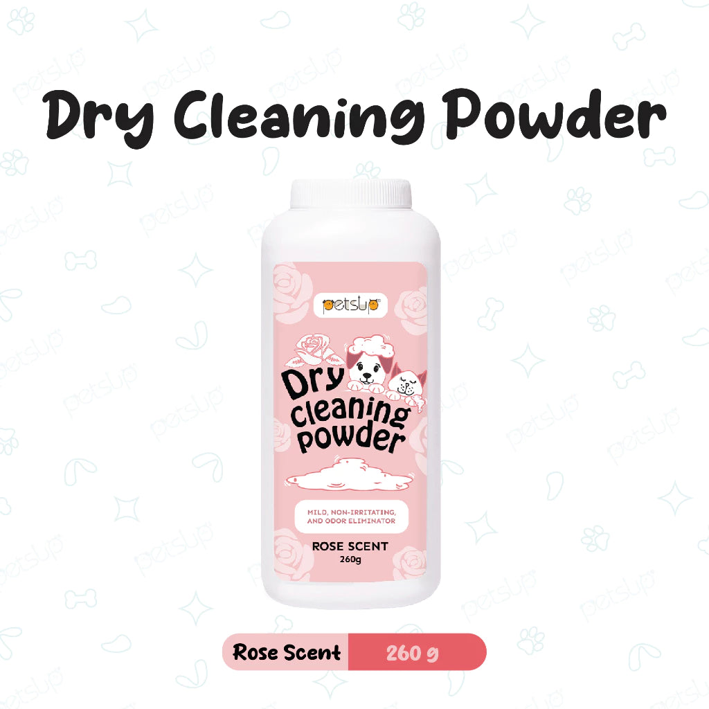 PETSUP DRY SHAMPOO CLEANING POWDER 260G