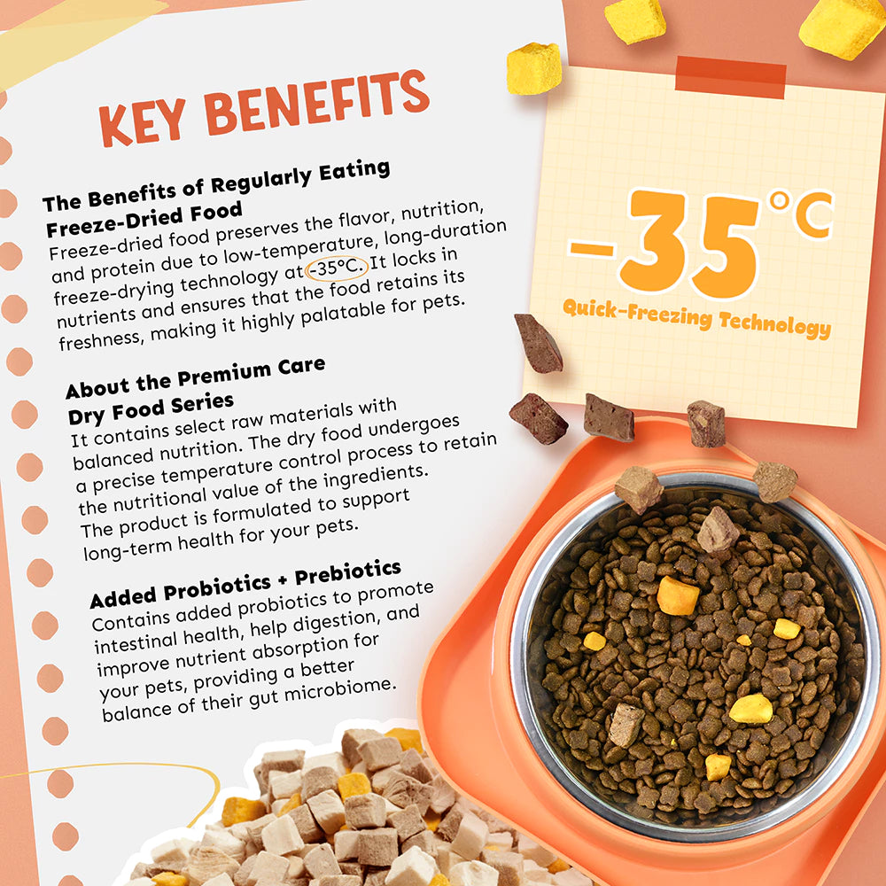 PETSUP FREEZE DRIED DOG FOOD 1KG/4KG