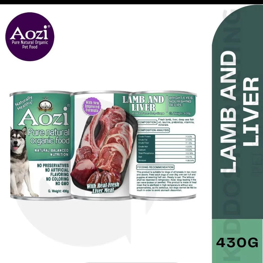 AOZI Wet Dog Food in Can 430g