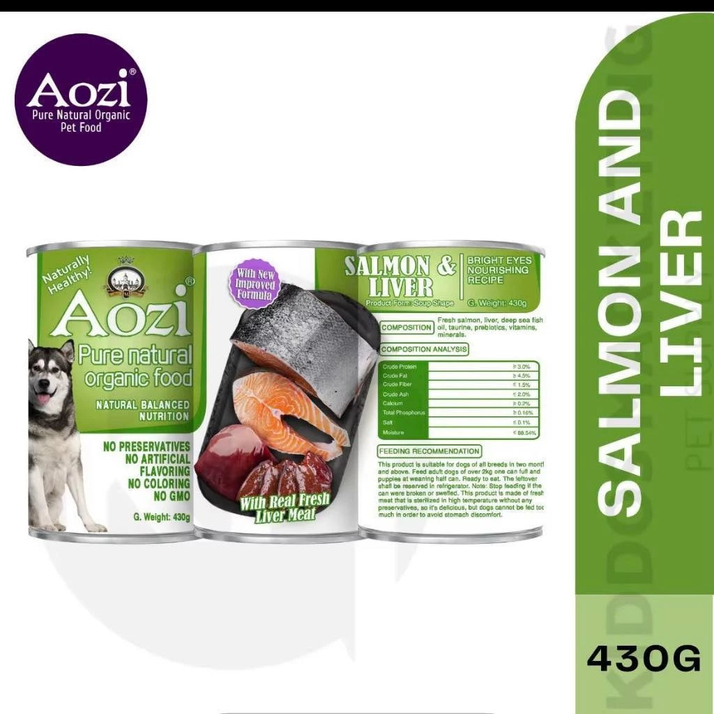 AOZI Wet Dog Food in Can 430g