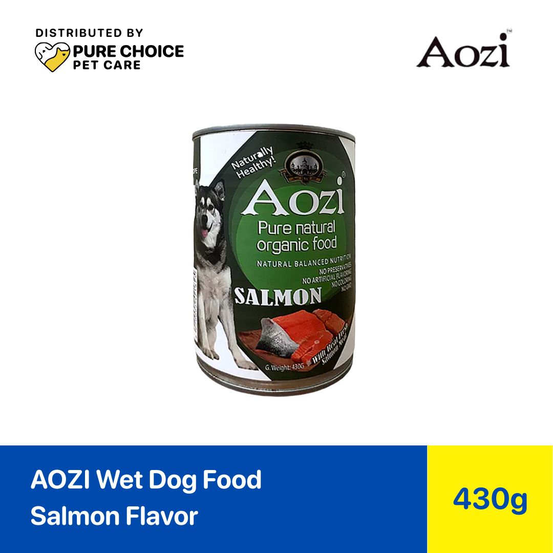 Distributed by Pure Choice - AOZI Wet Dog Food in Can 430g