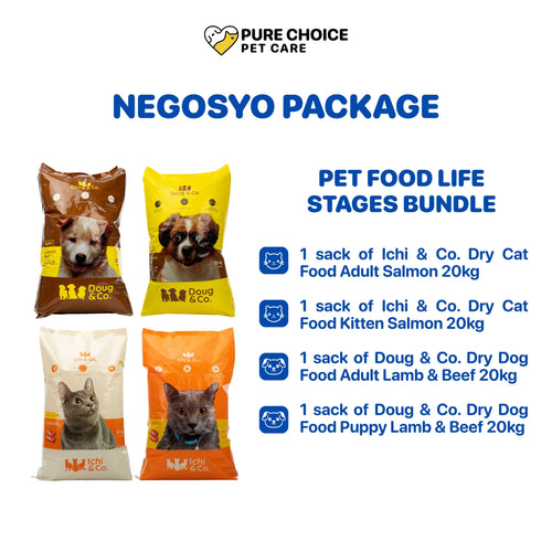 Pure Choice Pet Care - Pet Food Life Stages Bundle - pet products Philippines