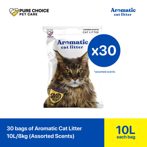 Aromatic Cat Litters 10L/8kg - Bundle of 30