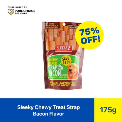 Dist. by Pure Choice - Sleeky Chewy Treat Strap 175g