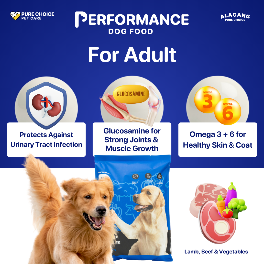 Performance Dog Food Lamb, Beef and Vegetables 7kg - Bundle of 2 sacks