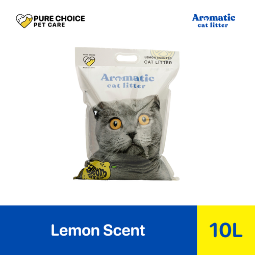 Aromatic Cat Litter 10L (8kg) – Strong Clumping Cat Litter Philippines