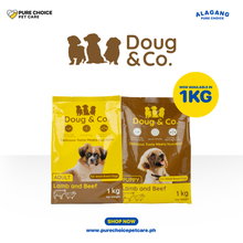 Doug & Co Dog Food 1kg (Lamb and Beef)