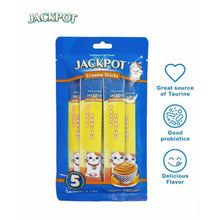 Jackpot Creamy Sticks for Cats - Chicken, Shrimp, Tuna and Salmon image 1