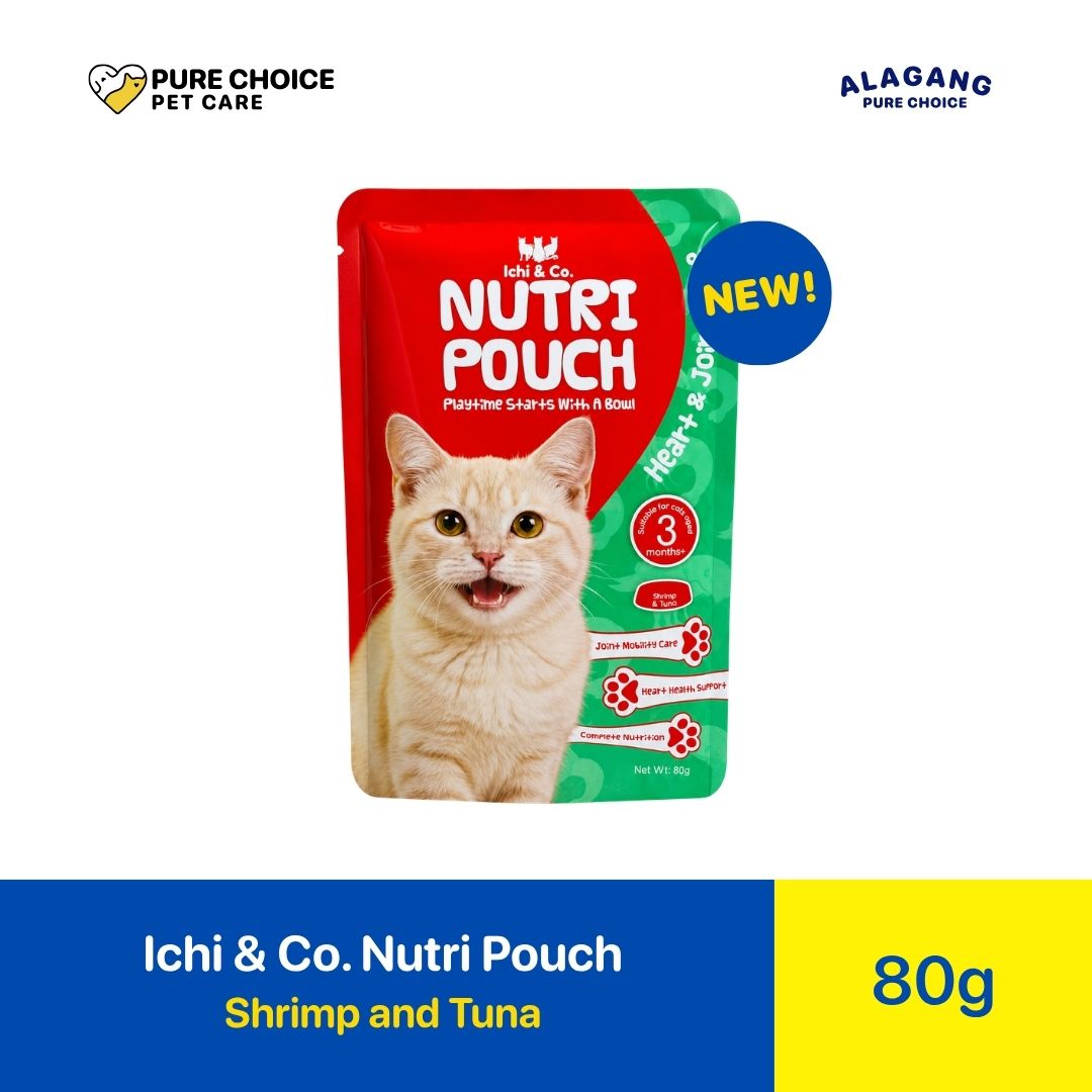 Pure Choice - Ichi & Co. Nutri Pouch Cat Wet Food Shrimp and Tuna Flavor 80g