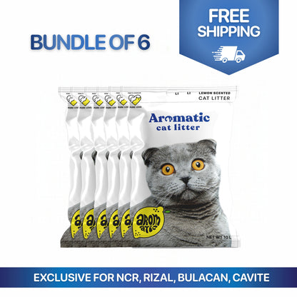 Natural Bentonite Cat Litter 10L/8kg - Bundles