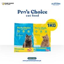 Pro's Choice Cat Food 1kg (Tuna & Sardines and Ocean Fish)
