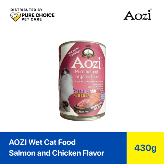 Distributed by Pure Choice - AOZI Wet Cat Food in Can 430g