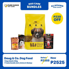 Doug & Co. Dog Food Lamb & Beef 20kg (Adult) + Treats Bundles (Zert, Entree & Sleeky)