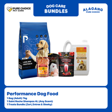 Performance Dog Food (Adult) 7kg + Saint Roche Shampoo 4L (Any Scent) + Treat Bundles (Zert, Entree & Sleeky)