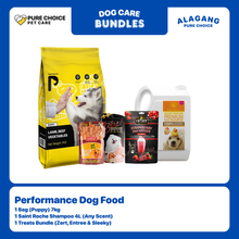 Performance Dog Food (Puppy) 7kg + Saint Roche Shampoo 4L (Any Scent) + Treat Bundles (Zert, Entree & Sleeky)