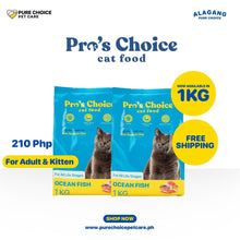 Pro's Choice Cat Food 1kg (Tuna & Sardines)