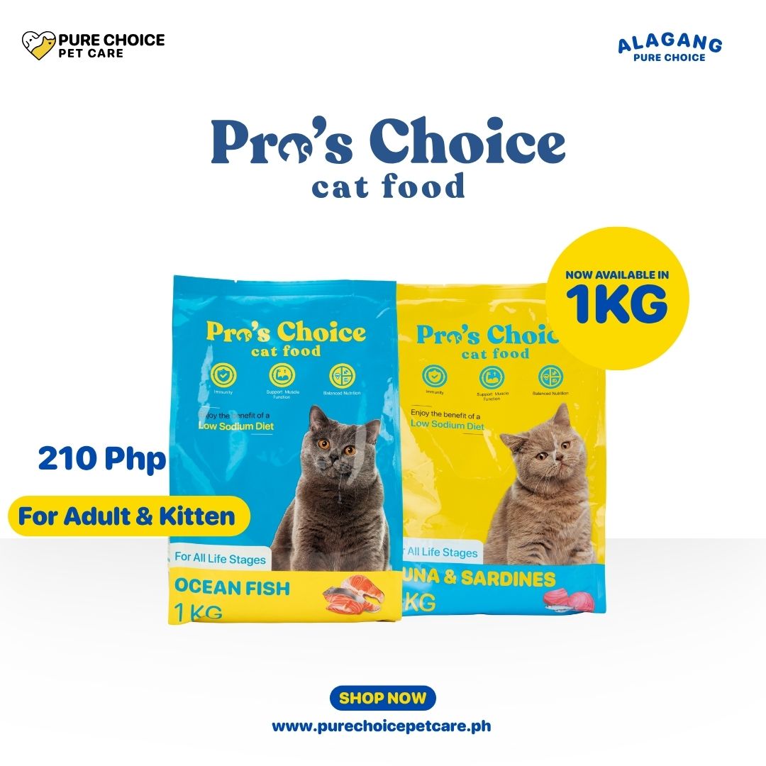 Pro's Choice Cat Food 1kg (Tuna & Sardines and Ocean Fish)
