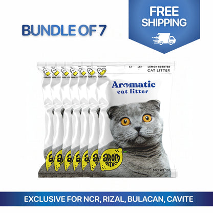 Natural Bentonite Cat Litter 10L/8kg - Bundles
