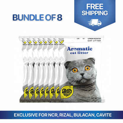 Natural Bentonite Cat Litter 10L/8kg - Bundles