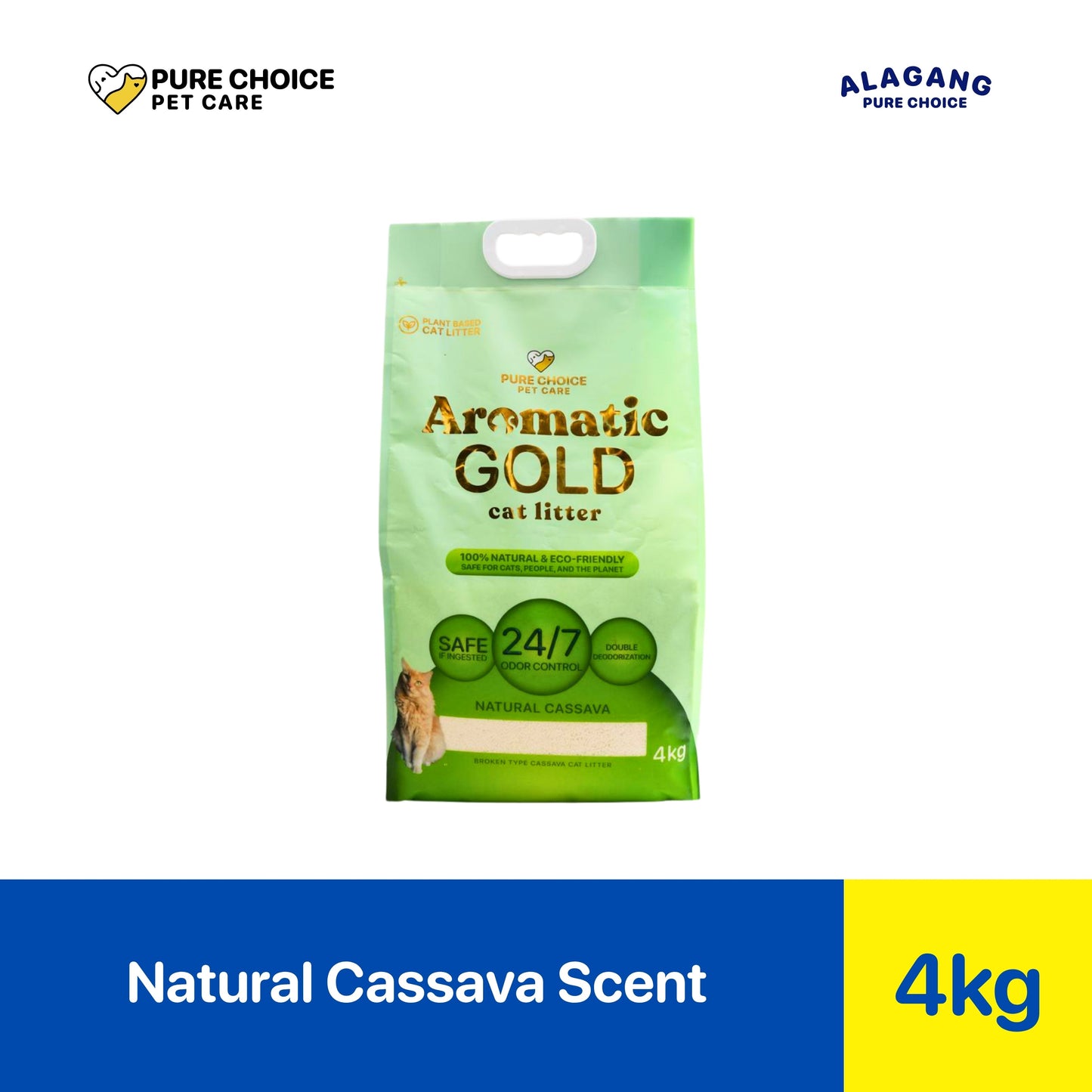 Pure Choice Aromatic Gold Cat Litter