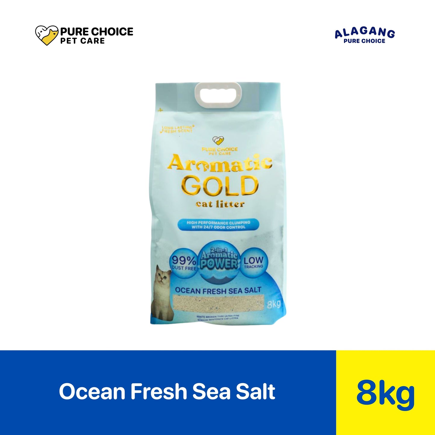 Pure Choice Aromatic Gold Cat Litter