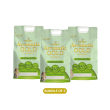 Aromatic Gold Plant-Based Cat Litter Natural Cassava 6-8L/4kg (Eco Bundle) - Bundle of 3