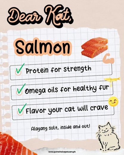 Dear Kat Dry Cat Food for all life Stages Salmon and Tuna Flavor 20Kg