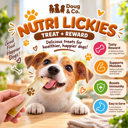 Nutri Lickies Dog Wet Treats (15g x 5 Sticks) 75g