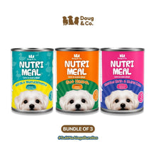 Doug & Co. Nutri Meal Dog Canned Wet Food 430g - Bundle of 3