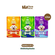 Doug & Co. Nutri Lickies Dog Treats (15g x 5 Sticks) 75g -  Bundle of 6